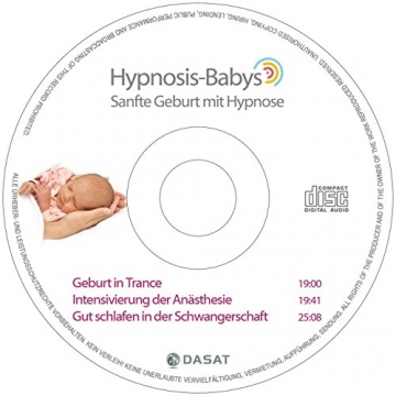 Hypnosis-Babys: Sanfte Geburt mit Hypnose - Buch mit 4 Audio CDs - 