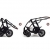 Kinderkraft Kinderwagen Kombikinderwagen 3 in 1 mit Buggy Babyschale grau - 