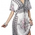 Angerella Damen V-Ausschnitt Pareos & Strandkleider ertuschung Kleid Strand Rock (COP007-W1) -