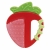 Chicco Beißring Erdbeere/Apfel, Fresh Relax, 4+ Monate, gefüllt mit sterilem Wasser, sortiert - 