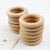 Mamimami Home Baby Teether Holz Teether Ringe Runde - 1.6 Zoll Kleine unfertige Holzringe für DIY Baby Teether Spielzeug - 