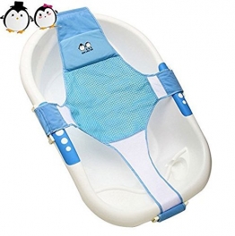 Neugeborene Baby Badesitz StillCool Schätzchen neugeboren Badewanne Sicherheitsbadesitz Unterstützung Babyparty Badezubehör (Blau) -