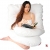 Sanggol Unterstützung während Schwangerschaft Unterstützung Kissen, Kissen, Stillkissen, Snuggle Up Körper Kissen mit Reißverschluss Luxuriöse Baumwolle Kissen Fall - 