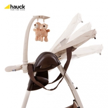 Hauck 665107  Sit'n Relax Zoo - Babyliege und Hochstuhl ab Geburt / mit Liegefunktion, mitwachsend, höhenverstellbar - 