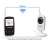 HelloBaby HB24 Drahtloser Video baby Monitor mit Digitalkamera, Nachtsicht-Temperaturüberwachung u. 2 Weise Talkback System EU Plug(Weiß) - 